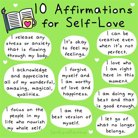 10 Self-Love Affirmations! | Self-Love Rainbow