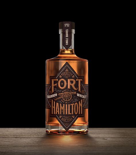 Single Barrel Bourbon 750ml 95 Proof / 47.5% ABV — Fort Hamilton Distillery