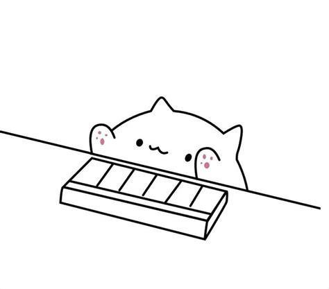 Cute cat UwU | Cat creator, Drawing meme, Cat coloring page