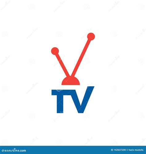 Televeision Tv Graphic Design Template Vector Isolated Stock Vector - Illustration of modern ...