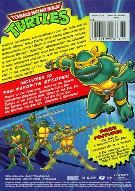 Teenage Mutant Ninja Turtles: Cowabunga Classics (DVD) | DVD Empire