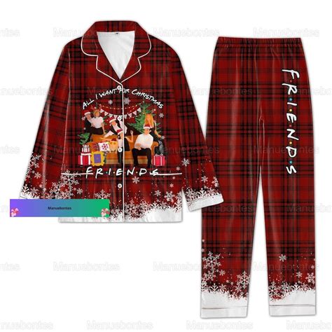 Friends Tv Show Pajamas Set, Friends Christmas Pajamas, Friends ...