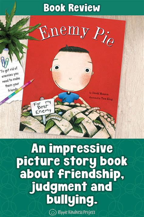 Enemy Pie Book Review & A Friendship Lesson