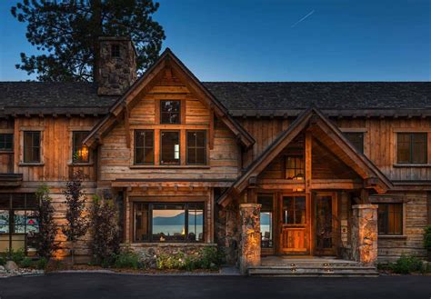 Fabulous lakefront mountain cabin nestled on the shores of Lake Tahoe ...