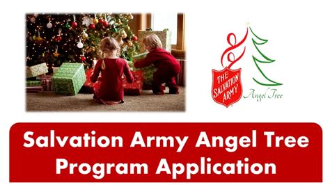 Salvation Army Angel Tree Program Application