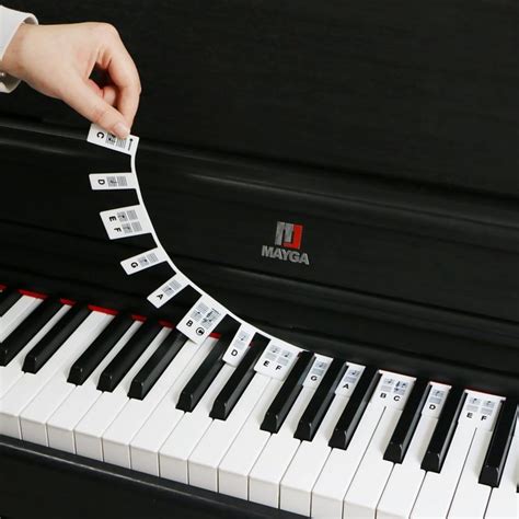 Removable Piano Keyboard Note Labels – JOOPZY