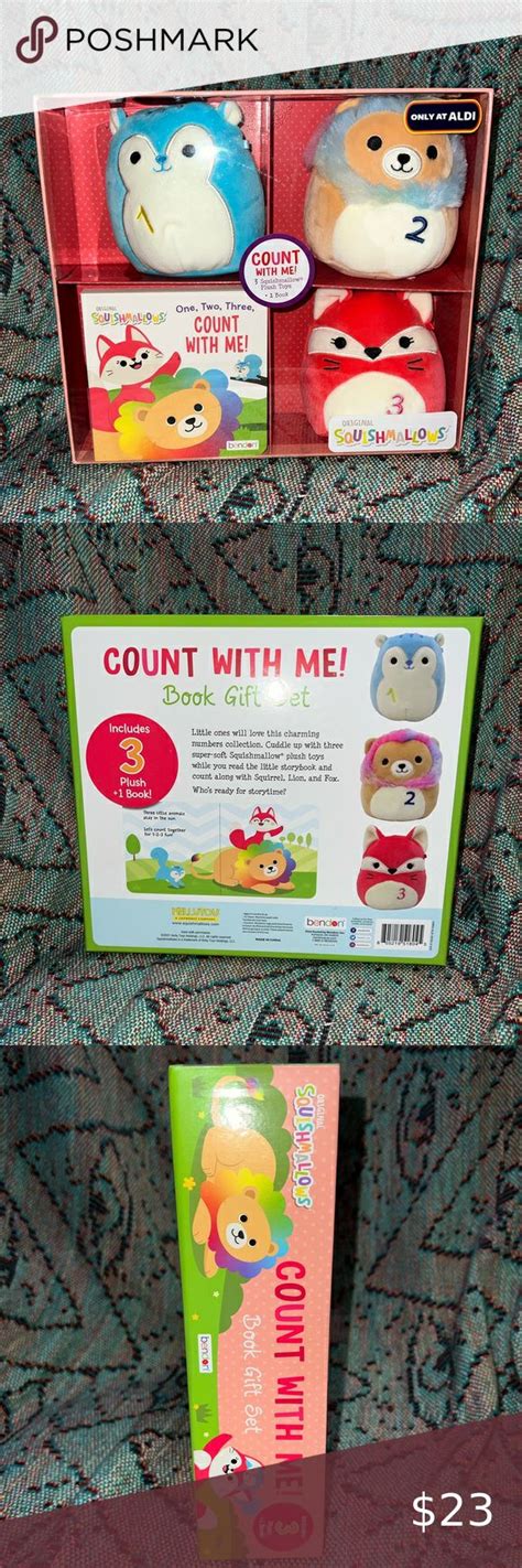 Count WithMe Squishmallow Book Set | Book gifts, Book set, Books