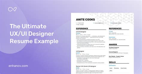 5 UX UI Designer Resume Examples & Guide for 2023