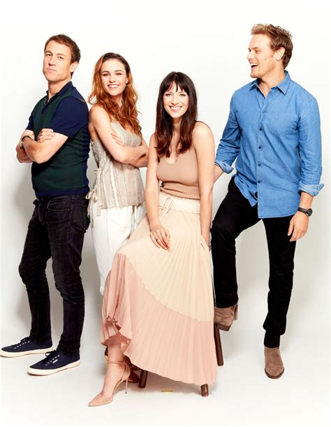 Caitriona Balfe and Outlander Cast at San Diego Comic Con 2017 ...