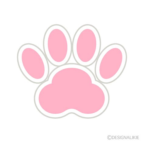 Paw Print SVG Cat Dog Paw-print Cut File Kawaii Pet Paws Vector Animal ...