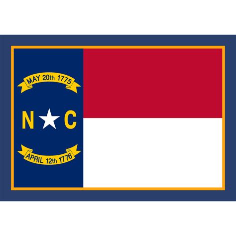 Flag of North Carolina Sleeve Patch – SSR Jackets Patch Store