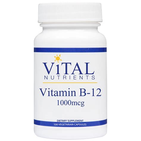 Vitamin B12 Cobalamin Micro Nutrient for Brain and Blood Health