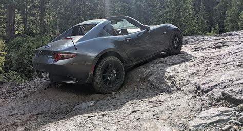 Mazda Miata Conquers Off-Road Trail With Just A Set Of All-Terrain Tires | Carscoops