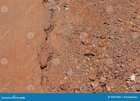 EDGE of BROKEN UP TARRED ROAD Stock Image - Image of cracked, reconstruction: 95081889