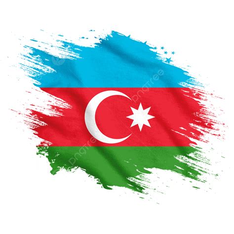 Azerbaijan New Watercolor Flag Brush, Azerbaijan, Flag, Azerbaijan Day PNG Transparent Clipart ...