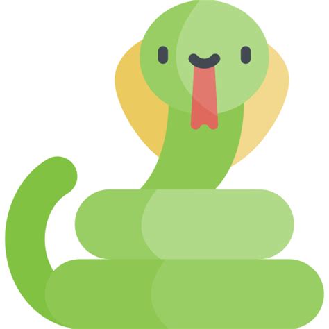 Anaconda Kawaii Flat icon