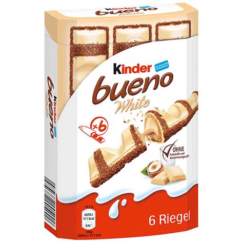 kinder bueno White 6er | Online kaufen im World of Sweets Shop