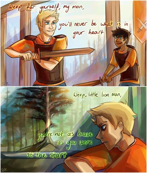 Luke Castellan & Percy Jackson | art by sixofclovers | Artwork Percy ...