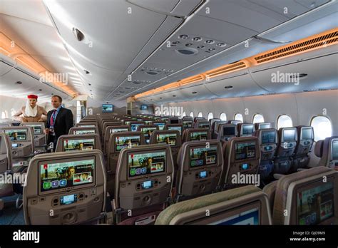 Airbus A380 Interior Economy Emirates