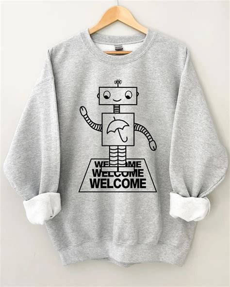 Armchair Expert Merch Armchair Expert Robot Shirt Welcome - Etsy Hong Kong