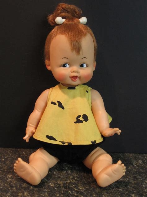 Vintage Pebbles Flintstones Doll by tikichef on Etsy