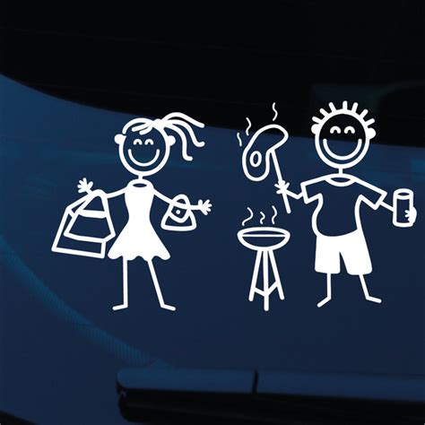 Stick Family Vinyl Car Decal Stickers - LondonDecal