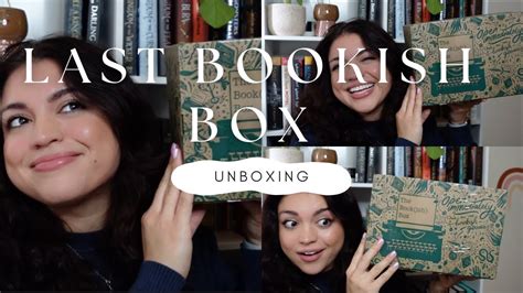 Last Bookish Box Unboxing - YouTube