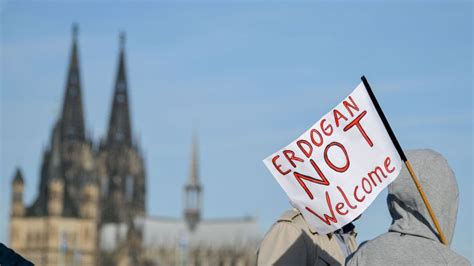 Protests as Recep Tayyip Erdogan opens large mosque in Germany | World ...