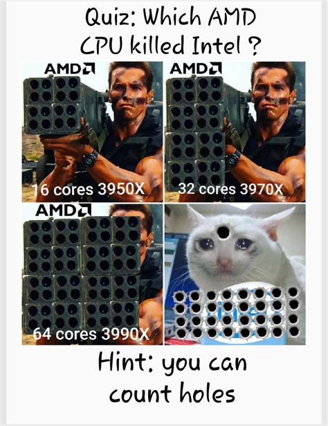 AMD VS INTEL QUIZ [ORIGINAL MEME] : r/memes