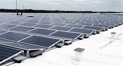 Flat Roof Solar Panel Mounting Systems Solutions (Ballast & Triangle ...