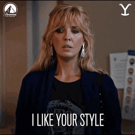 I Like Your Style Beth Dutton GIF - I Like Your Style Beth Dutton Kelly Reilly - Discover ...