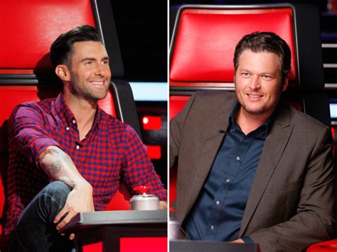 'Voice' bromance: Blake Shelton snuggles up to Adam Levine