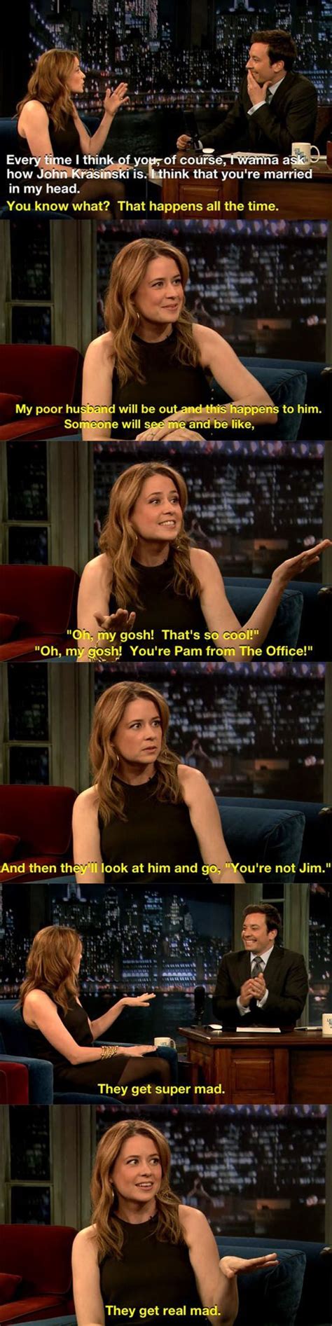 'It's Pam! Where's Jim?' | Office humor, Office jokes, Office memes