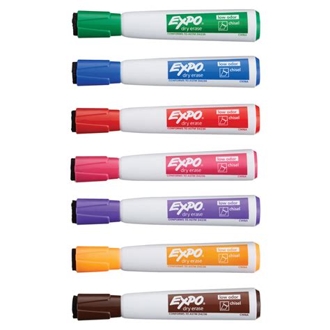 SAN1944741 - Expo Eraser Cap Magnetic Dry Erase Marker Set - Medium ...