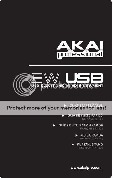 The Ultimate EWI Page: EWI USB Manual Revision 'E'