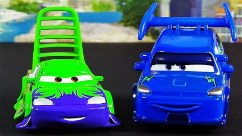 DJ and Wingo with Flames New 2013 Disney Pixar Cars Die-Cast release - YouTube