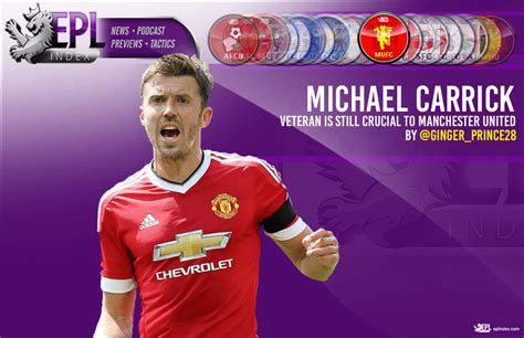 Veteran Michael Carrick is still Crucial to Manchester United