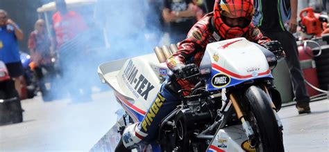 Larry "Spiderman" McBride Smashes Motorcycle Record At The Man Cup