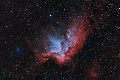 Astronomers Do It In The Dark - NGC 7380 - the Wizard Nebula in HaOiiiLRGB - Nebulaes - Gaseous ...