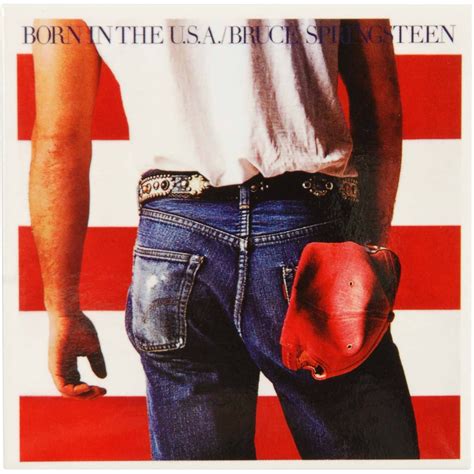 Bruce Springsteen Born In The USA Magnet | Iconic album covers, Famous album covers, Bruce ...