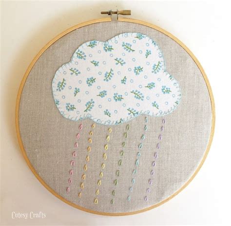 Free Embroidery Hoop Art Patterns - Cutesy Crafts