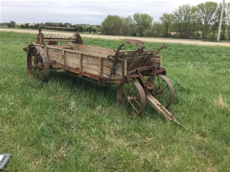 Antique Horse Drawn Manure Spreader BigIron Auctions