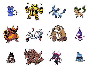 Pokemon Gen 2 Trainer Sprites