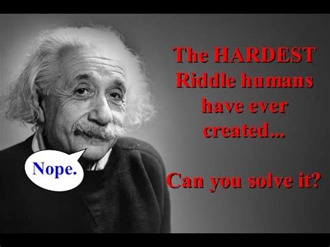 Hardest Riddle EVER Created - YouTube