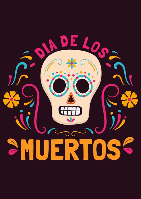 Dia De Muertos Festival Favicon | BrandCrowd Favicon Maker