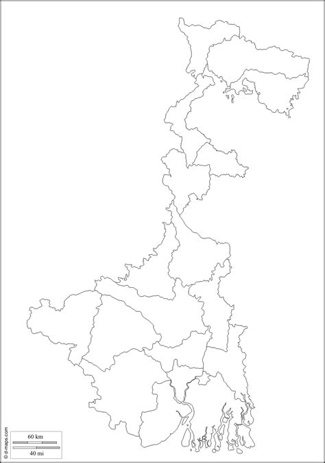 Map Of West Bengal With District Name | koratcapicturesny