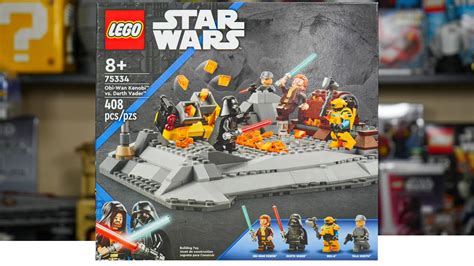 LEGO Star Wars 75334 OBI-WAN KENOBI VS. DARTH VADER Review! (2022) | Brick Finds & Flips