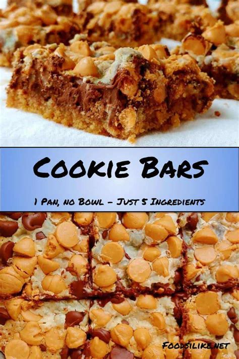 Cookie Bars! - Foods I Like