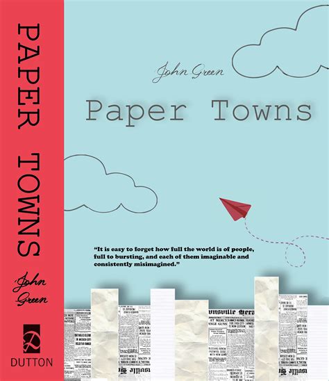 Paper Towns Book Cover Redesign on Behance