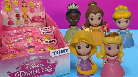 Disney Princess Cinderella Belle Tiana Rapunzel Aurora Surprise Blind ...